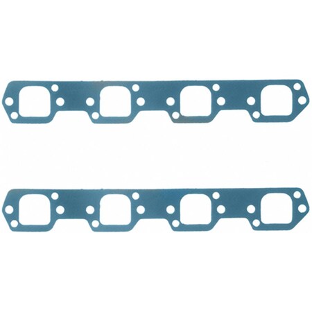 Bookazine 1427 1.650 x 1.600 in. Exhaust Manifold Gasket N-Head for 1963-1964 Small Blockford TI3608732